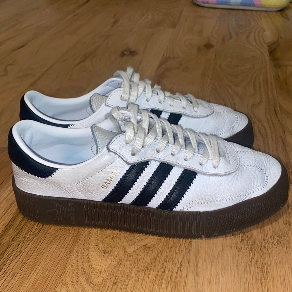 White Adidas Samba
